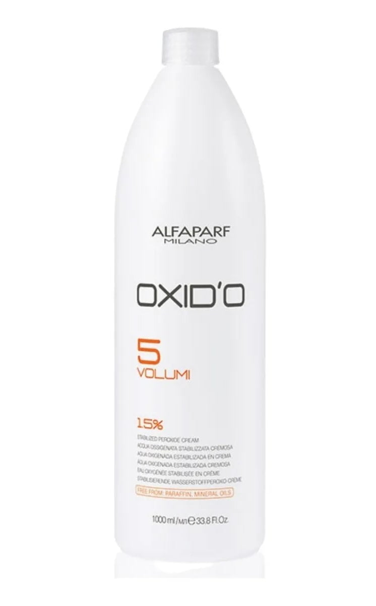 Agua Oxigenada Alfaparf Oxid'o 1L 5 Volumes