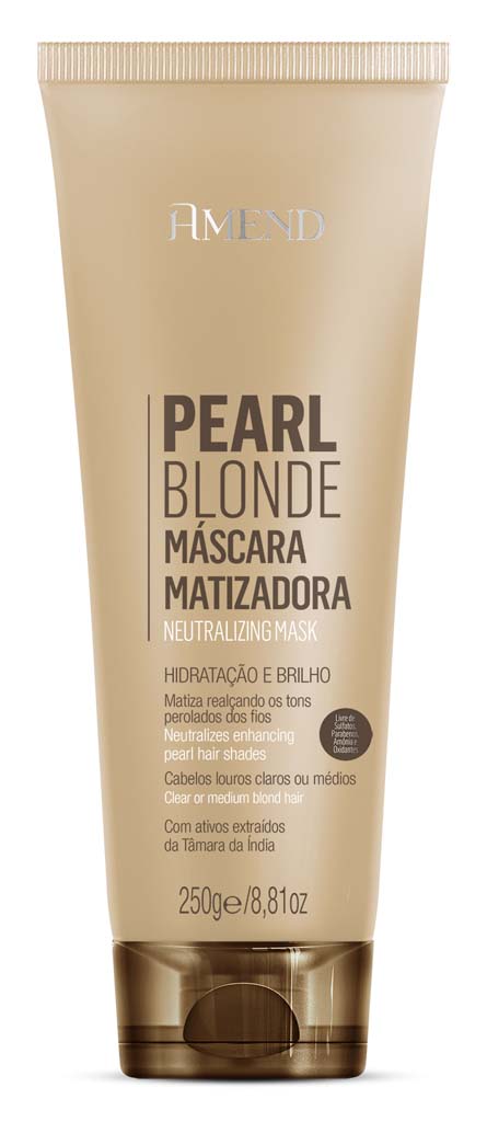 Mascara Matizadora Amend Pearl Blonde 250g