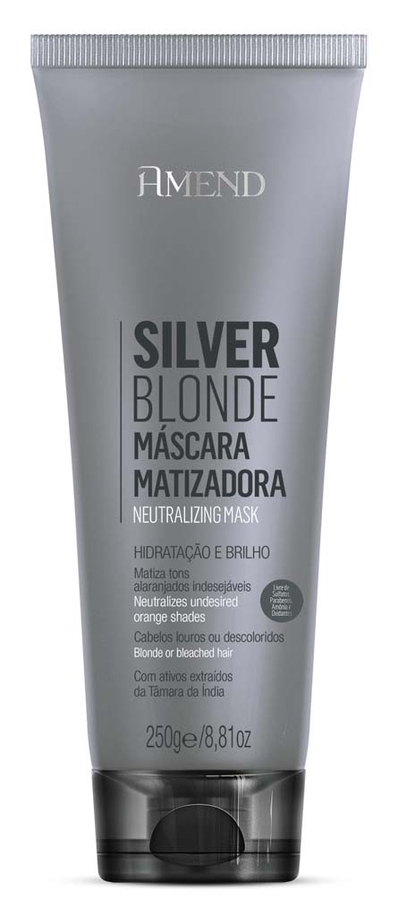 Mascara Matizadora Amend Silver Blonde 250g