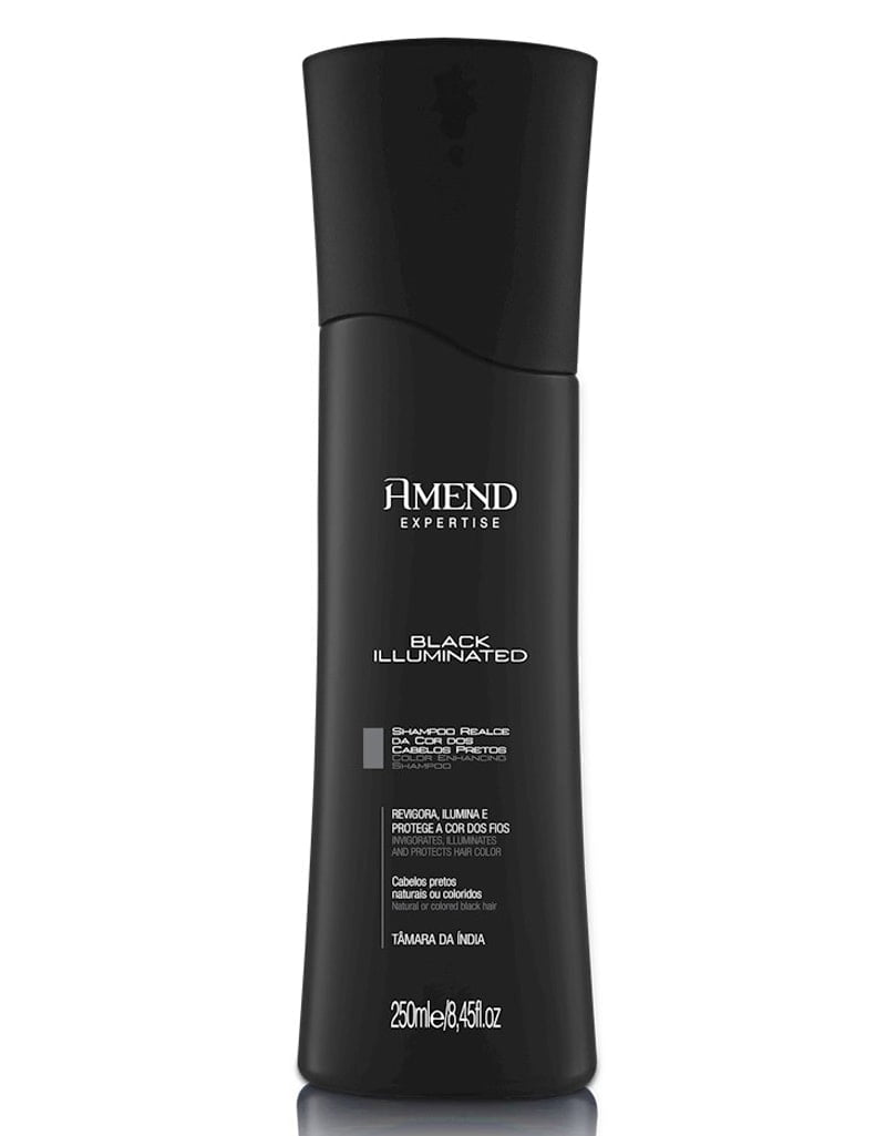 Shampoo Matizador Amend Black Illuminated 250ml Cabelos Pretos