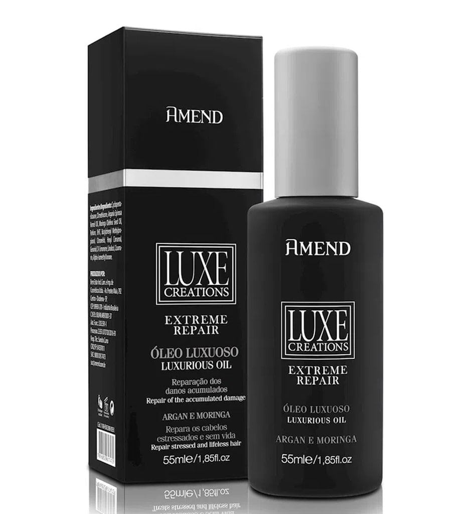 Oleo Amend Luxe Extreme Luxurious Oil 55ml Nutricao e Reparacao