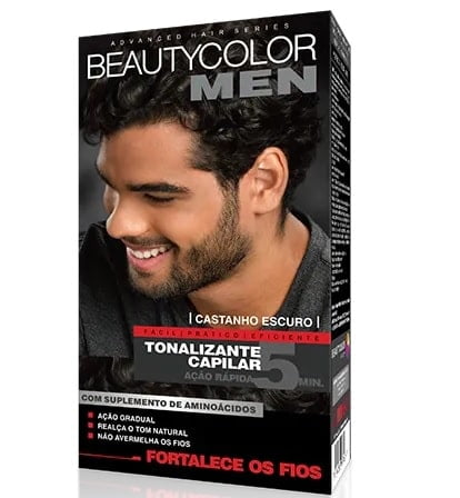 Tonalizante Beauty Color Men Castanho Escuro
