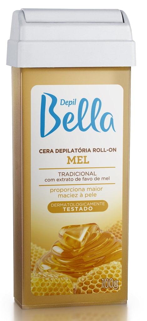 Cera Depil Bella Roll-on 100g Mel