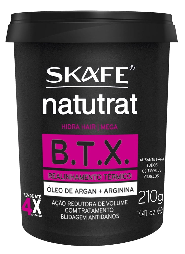Botox Btx Natutrat Skafe 210g Realinhamento Térmico