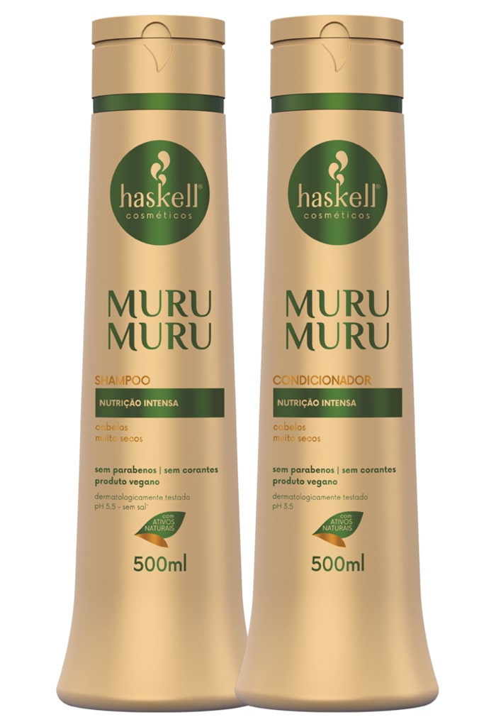 Haskell Murumuru Kit Shampoo + Condicionador 500ml Nutricao Intensa