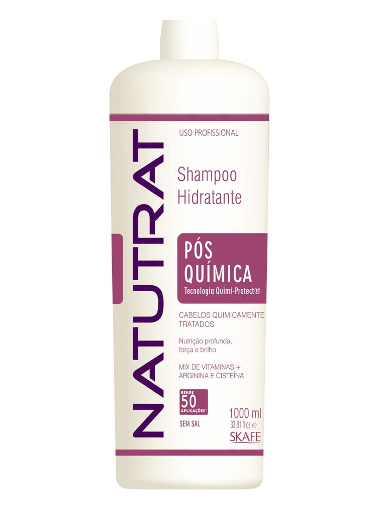 Shampoo Natutrat Skafe Hidratante Pos Quimica 1L