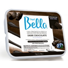 Cera Depil Bella Quente 1Kg Dark Chocolate
