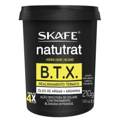 Botox Btx Natutrat Skafe 210g Blond Realinhamento Térmico